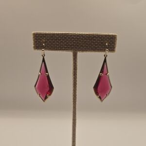 Kendra Scott Pink Drop Earrings